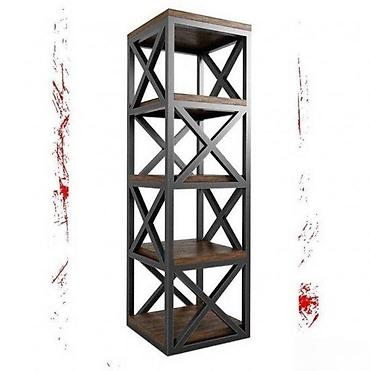 aluminijumske table: POLICA DRVO&METAL | Izrada nameštaja po meri Drvo& metal — 2