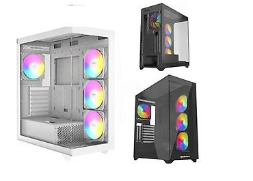 Ostali kompjuterski delovi: RAIDMAX ATX kućište sa staklenim bočnim panelom i ARGB osvetljenjem - — 6