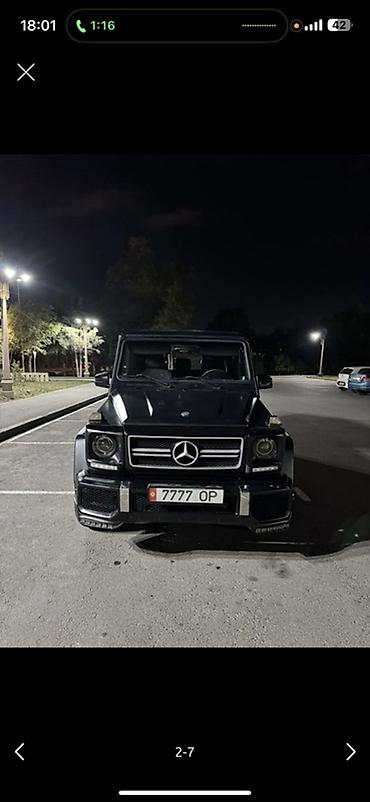 сапок мерс гурзавой: Mercedes-Benz G-class AMG: 1999 г., 5 л, Автомат, Бензин, Внедорожник — 1