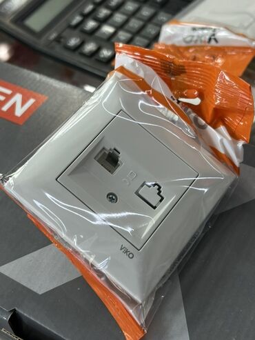 дамашный телефон: Розетка, Viko, Встроенные, 2 гнезда