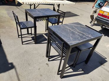 Столы и стулья для кафе: Стол и стул для кафе, Новый, Платная доставка, Самовывоз — 37