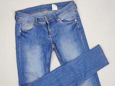 biale trampki ck: H&M, Jeansy damskie, rozmiar L — 1
