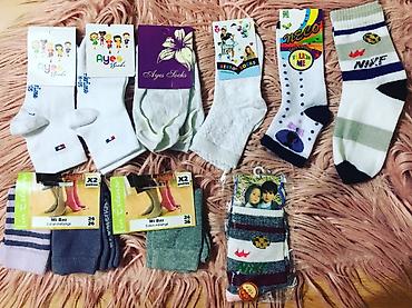 şaxta baba corabı: Teze corablar
Yash:5-10 geder
Her biri:2AzN(tezediler) — 2