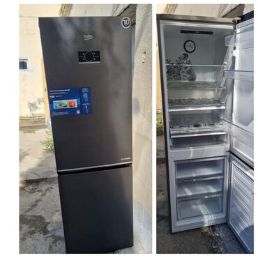 Paltaryuyan maşınlar: 2 qapılı Beko Soyuducu Satılır, rəng - Boz