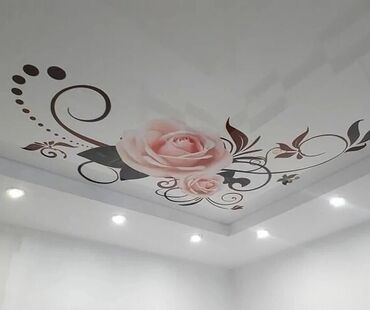 Натяжной потолок: Натяжной потолок Матовое, 3D потолки, Глянцевое Бесплатный замер, Гарантия, Монтаж — 4