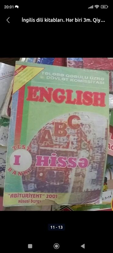 Tədris ədəbiyyatı: İngilis dili kitabları. Ün. Yeni Yasamal
📎10 — 11