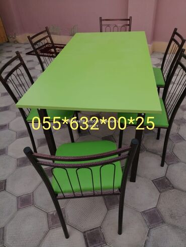 Restoran mebeli: Masa və oturacaqlar dəstləri 110 manatdan başlayır Ölcülərə görə — 4