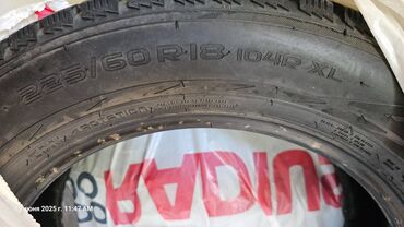 Təkərlər: İşlənmiş Şin Nokian 225 / 60 / R 18 — 6