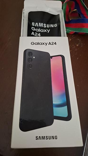 Мобильные телефоны и аксессуары: Samsung Galaxy A24 4G, 128 ГБ, цвет - Черный, Две SIM карты — 5