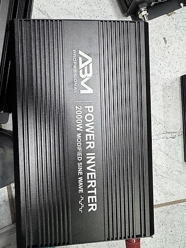 Аксессуары и тюнинг: Инвертор питания ABM Professional 2000W (Modified Sine Wave) - Тип — 1