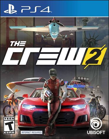 игра электроника: Оригинальный диск ! The Crew 2 разработана для PS4 и ориентирована на