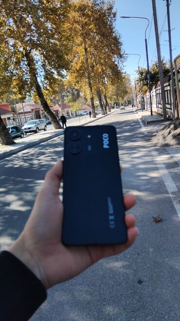 ucuz planşet: Poco C65, 128 ГБ, цвет - Черный, Отпечаток пальца