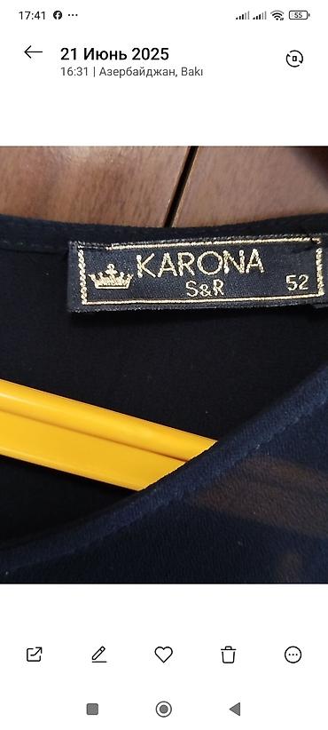 karona: Gündəlik don, Maksi, 3XL — 3