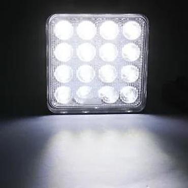 camac za prihranu ribe: Led far radni bar 48w - cetvrtasti. Za dzipove, kvadove, kamione — 7