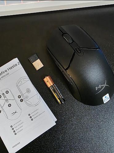 HyperX Pulsefire Haste 2 Core Wireless – İdeal vəziyyətdə Mouse lalafo.az -da HyperX Pulsefire Haste 2 Core Wireless – İdeal vəziyyətdə Mouse