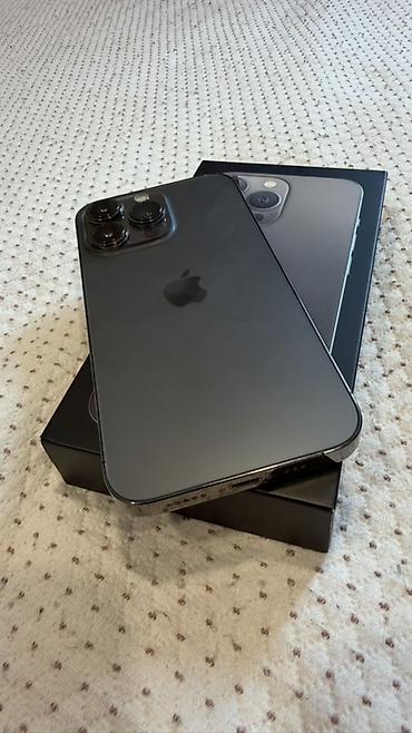apple se: IPhone 13 Pro, Б/у, 512 ГБ, Графит, Коробка, 79 % — 1