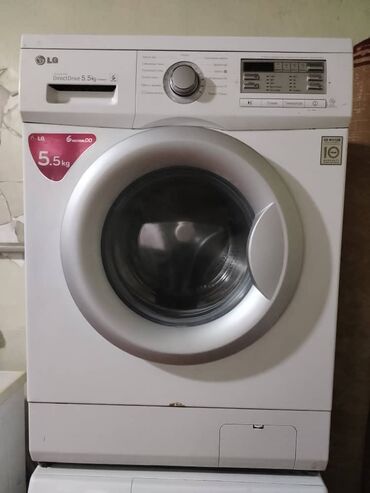 Стиральные машины: Стиральная машина LG, Б/у, Автомат, До 6 кг, Полноразмерная — 20