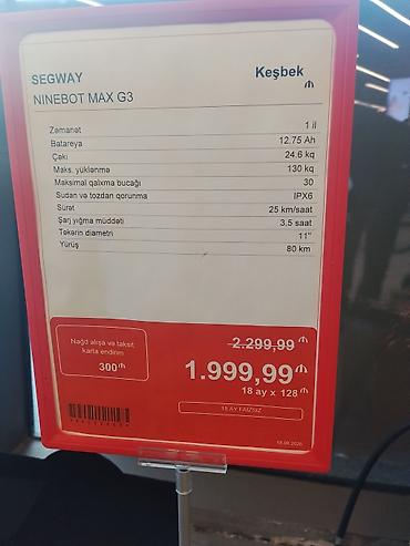 elektrikli sc: Teze alinib 01.09.026 il 2000vat gucundedi herbir funksiyasi var — 5