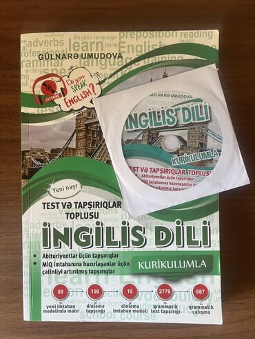 gülnarə umudova test və tapşırıqlar toplusu pdf: İnglis dili test ve disk üzərində ela veziyyətdə