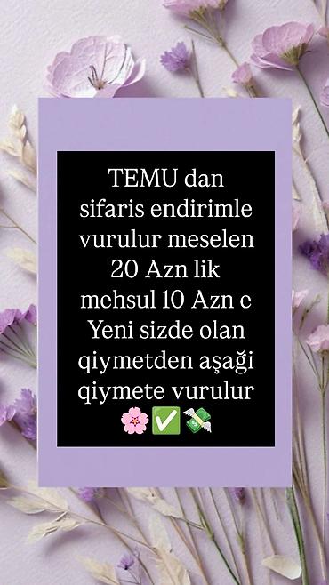 Mebel xidmətləri: TEMU-dan sifarişlərin endirimlə edilməsi xidməti. - TEMU — 1