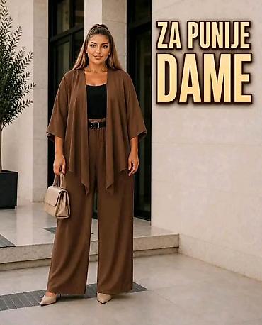 zimske haljine za punije dame: ✨ Novi komplet sa kardiganom za punije dame ✨ Udoban i moderan — 3