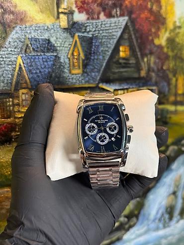 etir aparati: Yeni, Qol saatı, Patek Phillipe, rəng - Gümüşü — 1