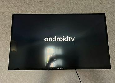 smart 2021: Tesla 82 ekran Smart tv ela veziyyetde kart yeri daxili krosno — 2