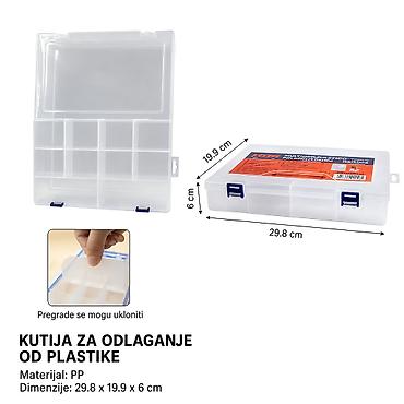 KMT Klizna kutija za odlaganje sa 10 pregrada 3200047-A Praktična