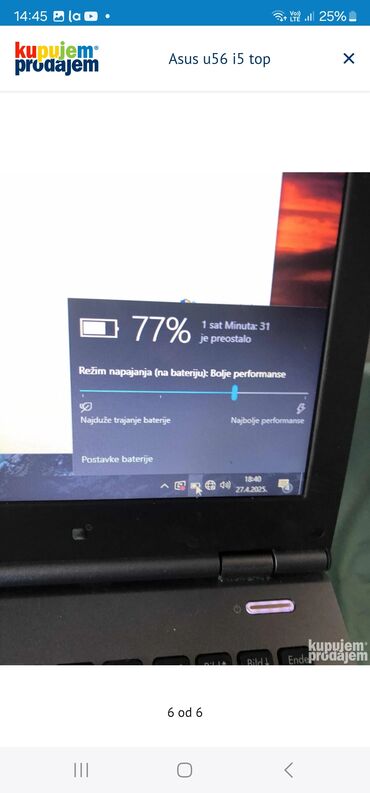 dimenzije laptopa u cm: Intel Core i5, 6 GB OZU