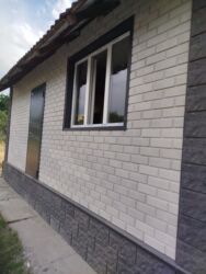 Фасадные плиты Сары-Таш (Травертин): ФАСАДНЫЙ КЛИНКЕР 
камин на Фундамент — 37