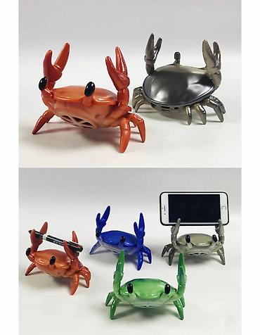 Техника и электроника: 🦀 Портативная Bluetooth-колонка «Краб» с держателем для телефона и — 5