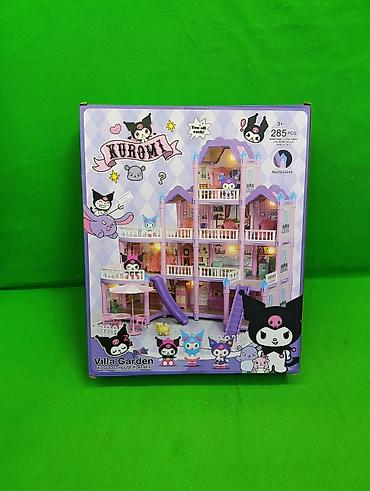 🏰💜 СКАЗОЧНЫЙ ДОМИК-КОНСТРУКТОР KUROMI 🎀 ✨ Красивый многоэтажный