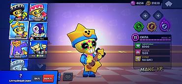 Другие игры и приставки: Аккаунт Brawl Stars Легендарная лига - Путь к славе: 75 756 кубков — 17