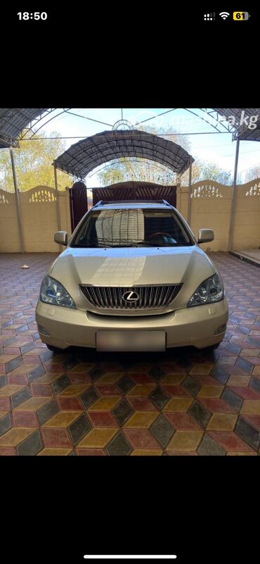 камри 35 американец: Lexus RX: 2004 г., 3.3 л, Автомат, Бензин, Кроссовер