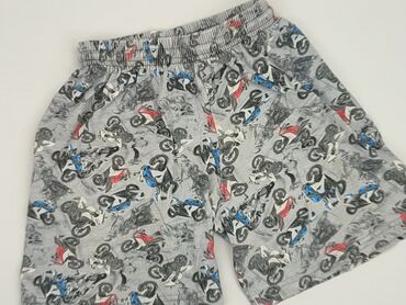 krótkie lniane spodenki: Shorts, 13 years, 158, condition - Fair