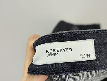 ciemna strefa graffiti: Reserved, Jeansy damskie, rozmiar XL — 4