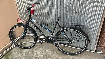 velosibed: STELS 350 şəhər velosipedi. əla vəziyyətdə işlənməyib oturacaq — 1