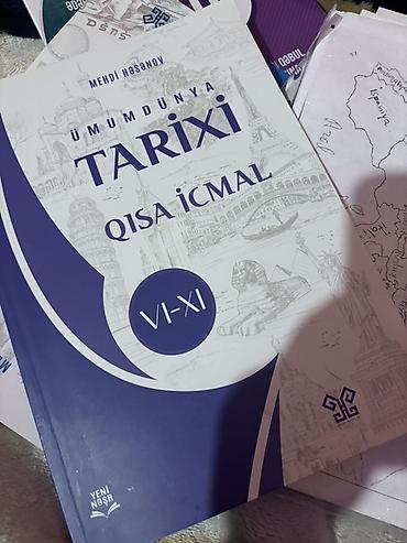 sxema: Məhsul: Ümumdünya Tarixi – Qısa İcmal (VI–XI) Müəllif: Mehdi Həsənov — 1