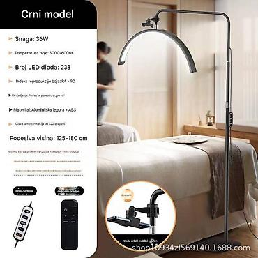 Medicinske lampe: Profesionalna LED lampa u obliku polumeseca za kozmetičke tretmane — 1