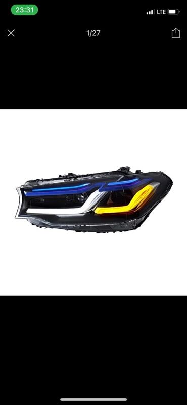 Передние фары: Комплект передних фар BMW Новый