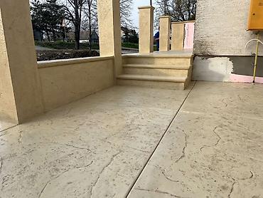 Beton, malter: Dekorativni štampani beton – terase, staze, stepeništa i ograde - — 4