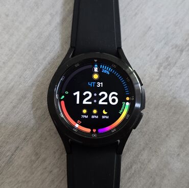 монито: Смарт-часы Samsung Galaxy Watch 4 Classic Б/У (американец) в
