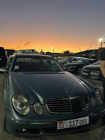 Mercedes-Benz E-Class: 2005 г., 3.5 л, Автомат, Бензин, Седан at lalafo.kg Mercedes-Benz E-Class: 2005 г., 3.5 л, Автомат, Бензин, Седан