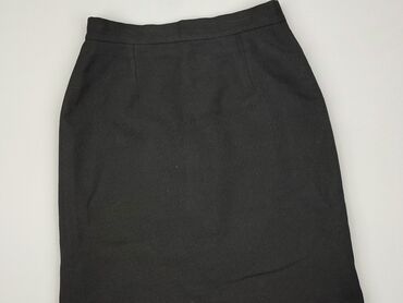 biała spódniczka w czarne kropki: Spódnica, S, stan - Bardzo dobry