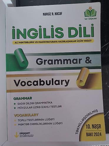ingilis dili esse kitabı pdf: Məhsul: İngilis dili – Grammar & Vocabulary vəsaiti Müəllif — 1