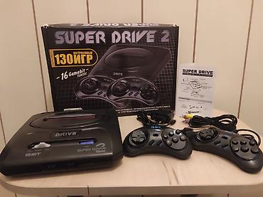 sega mega drive 2: Super Drive 2 – 16‑bit klassik oyun konsolu Xüsusiyyətlər: - 16‑bit — 1