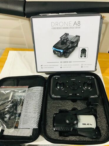 Dronovi: Dron A8 Pro 4k Hd + dve baterije 30min Dron sa 4K HD kamerom — 8