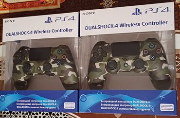 xbox controller qiymeti: Sony PS4 Wireless Controller original 2 pult. Real alıcı əlaqə