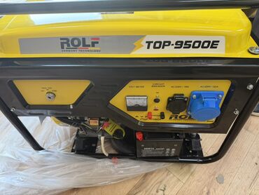 солнычный генератор: Бензиновый генератор ROLF TOP-9500E (Germany Technology) -