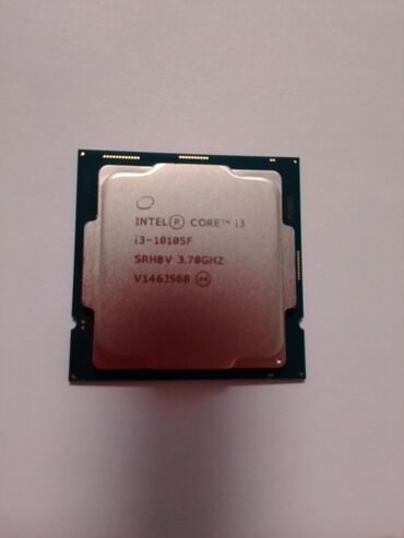 core i5: Prosessor Intel Core i3 10105F, 3-4 GHz, 4 nüvə, İşlənmiş